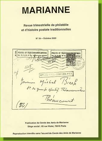 Marianne Octobre 2000