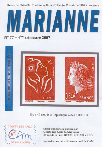 Marianne N77 du 4me trimestre 2007