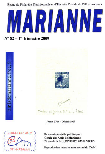 Marianne N82 du 1er trimestre 2009